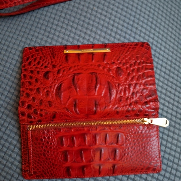 Brahmin bag + matching wallet combo $140 - Picture 4 of 13
